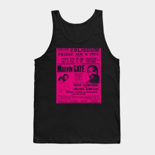 Marvin Gaye Poster Concert #3 Tank Top